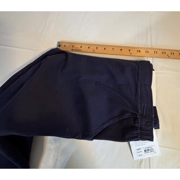 Croft & Barrow Women's Size Medium Average Navy Stretch Pants Cotton Blend NWT - Picture 8 of 9